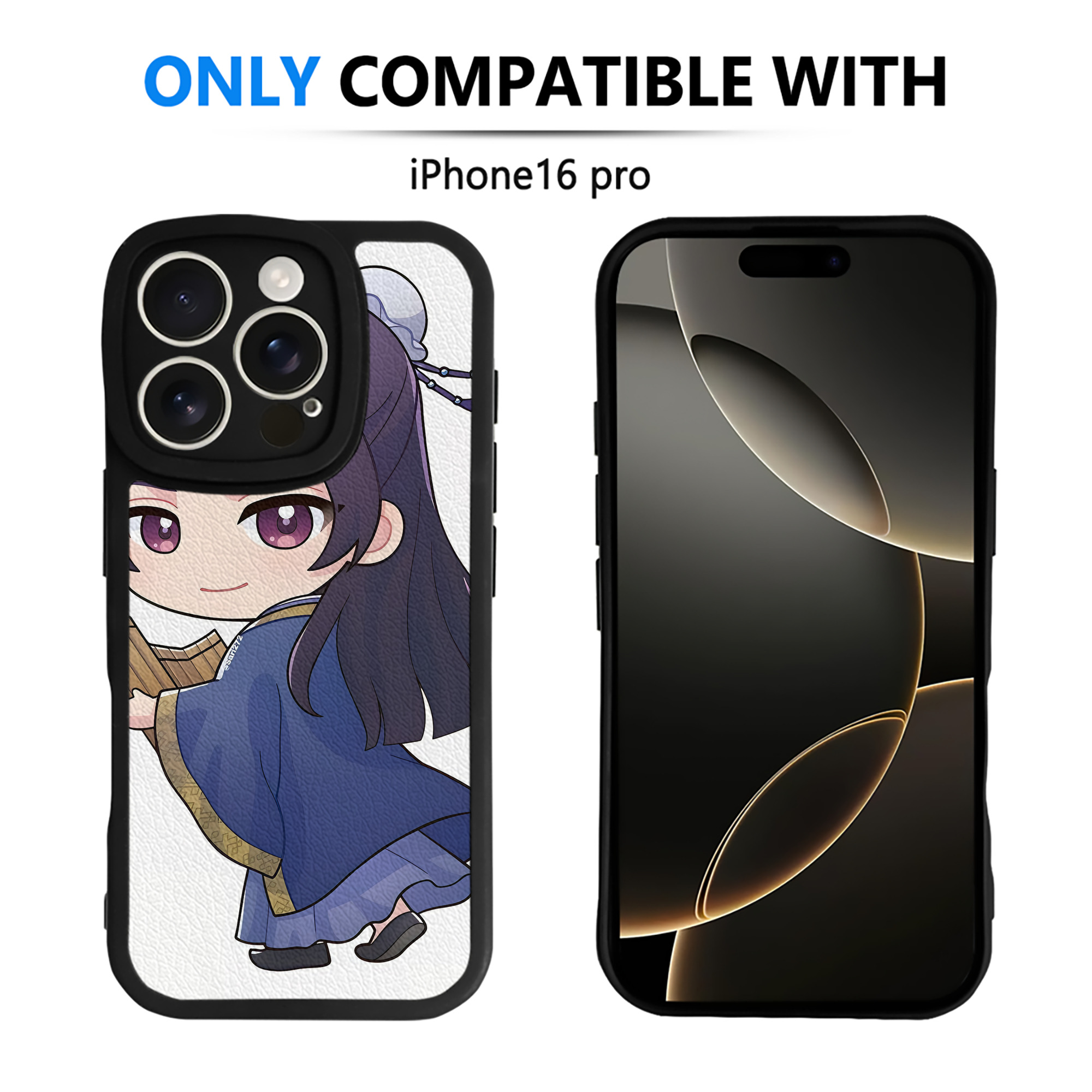 薬屋のひとりごと The Apothecary Diaries 【iPhone 16シリーズ対応】シリコンスマホケース（レザー調） 材質：シリコン